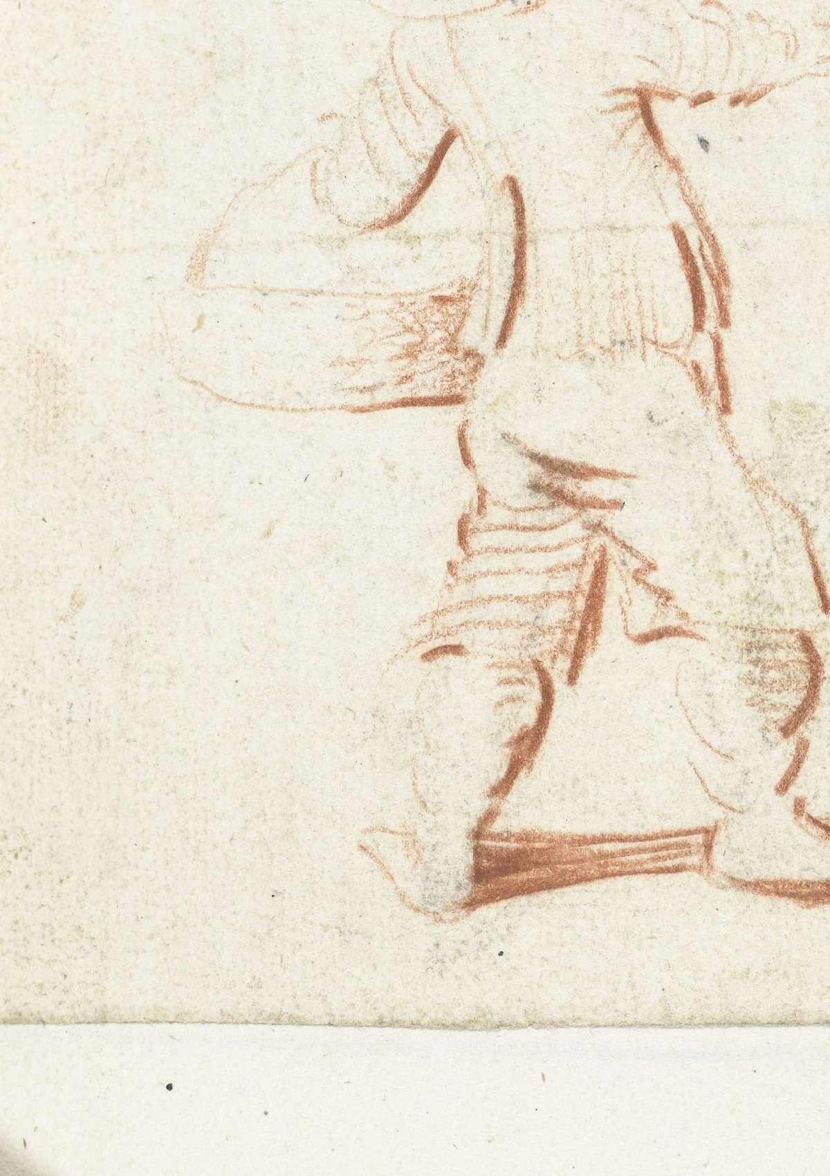 Boy with basket, from behind, Harmen ter Borch, 1649