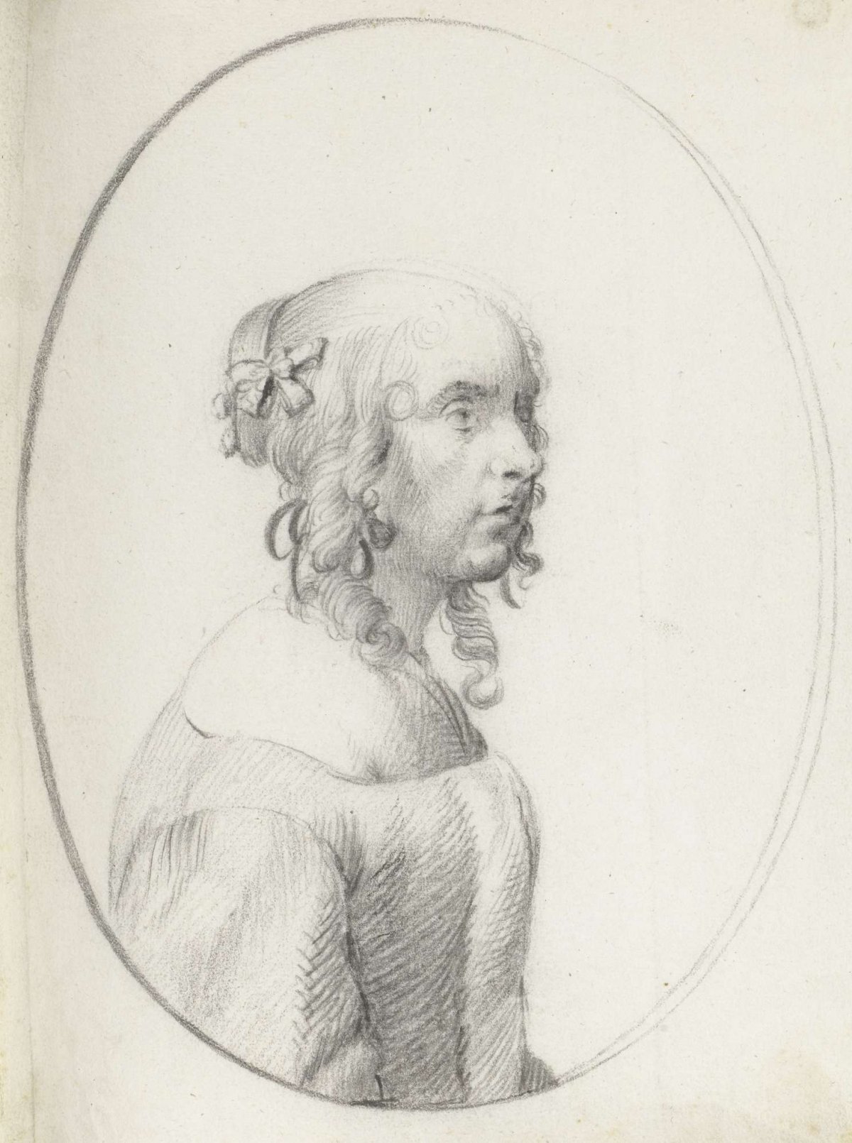 Portrait of a woman, Gesina ter Borch, 1648 - 1677