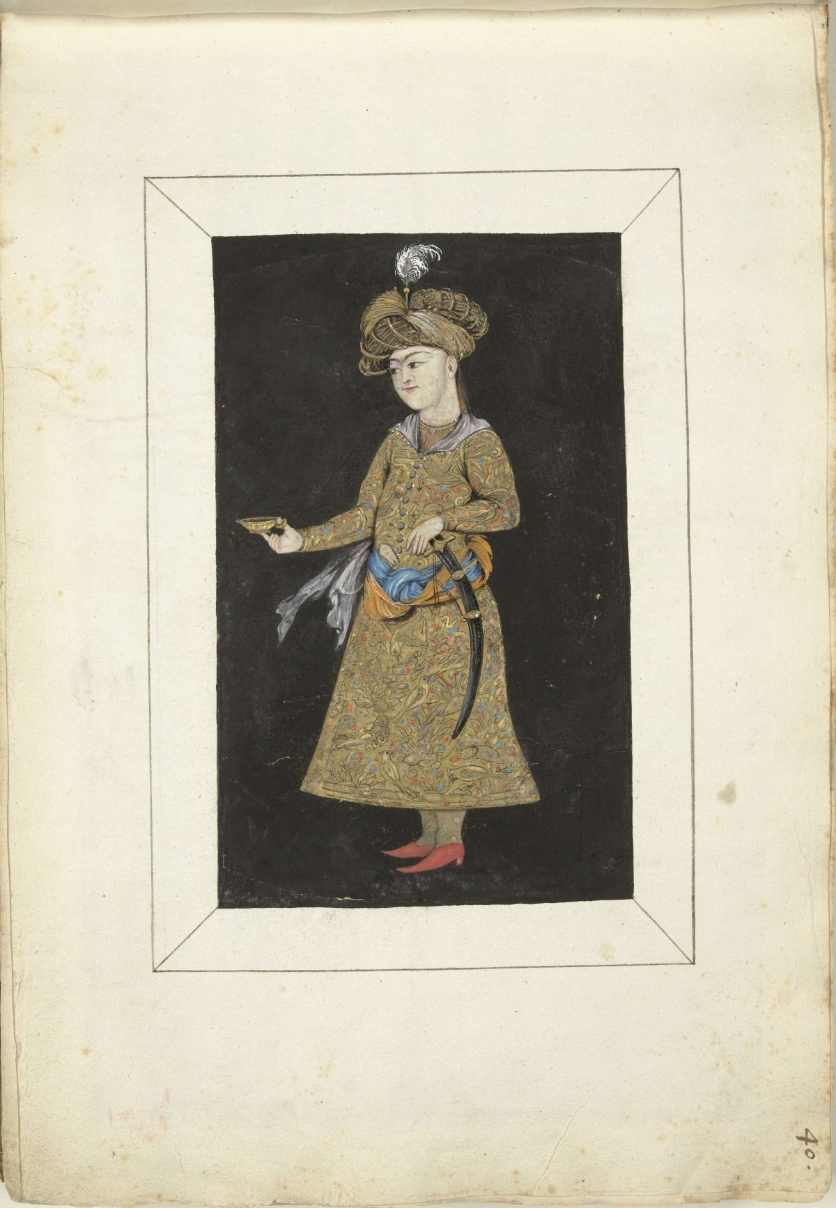 Perzische miniatuur, Gesina ter Borch, 1660 - c. 1687