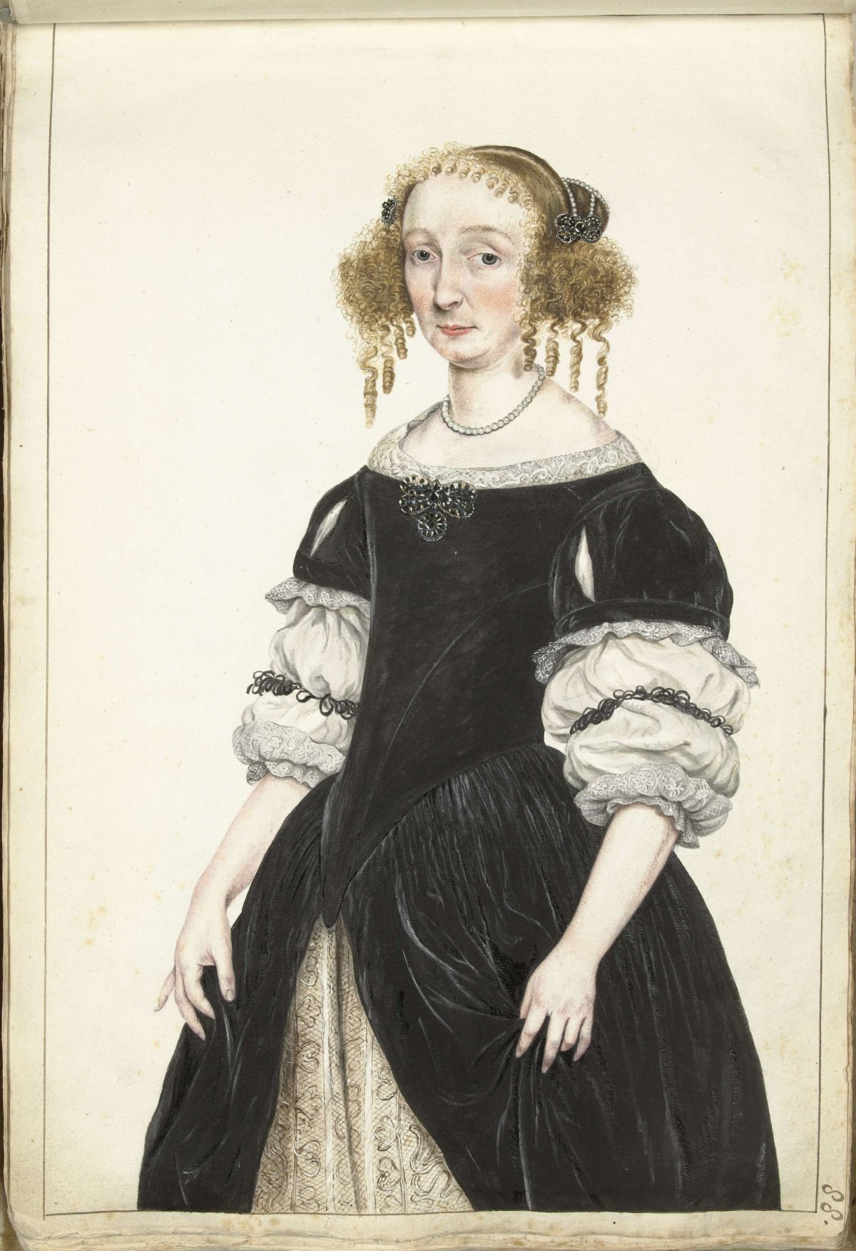 Portrait of Petronella de Waert, Gesina ter Borch, c. 1670