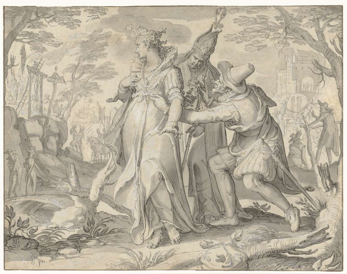 Threats to the Netherlands, anonymous, 1613