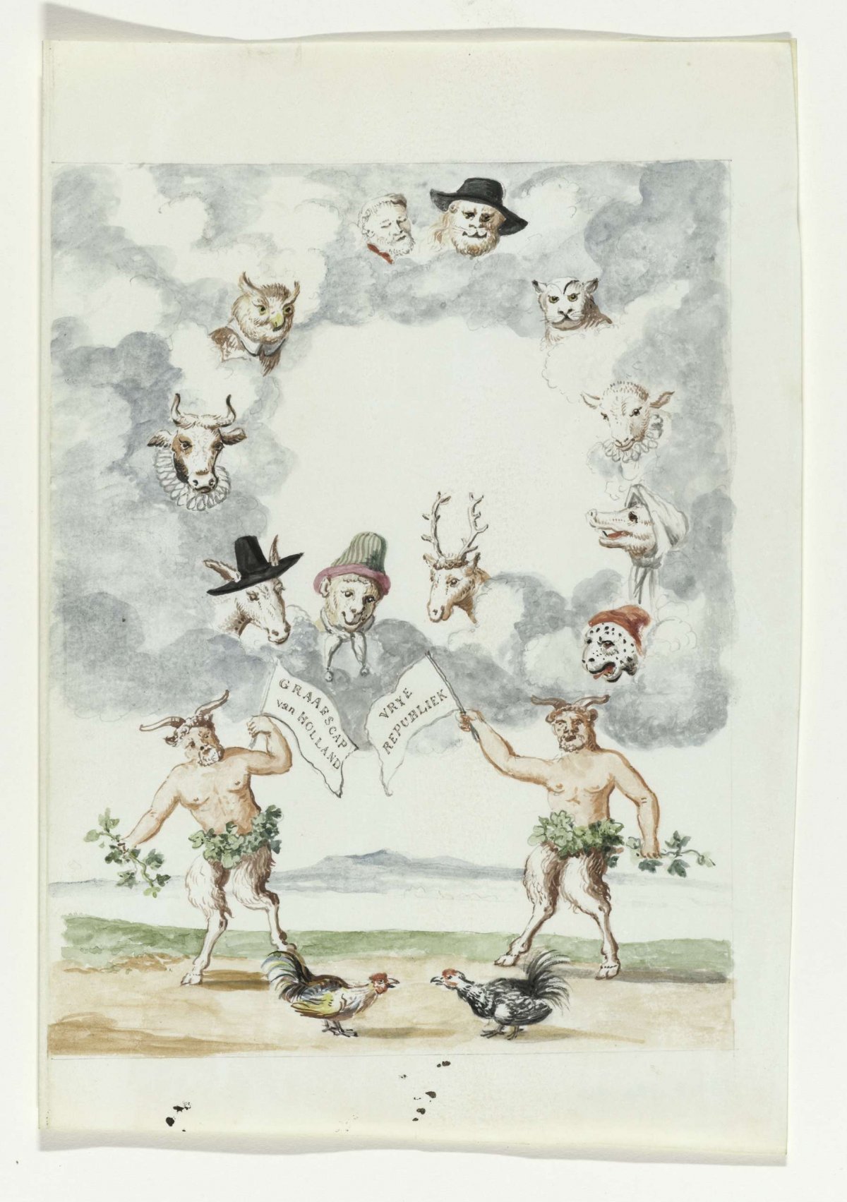 The County of Holland versus Free Republic, anonymous, 1710 - 1720