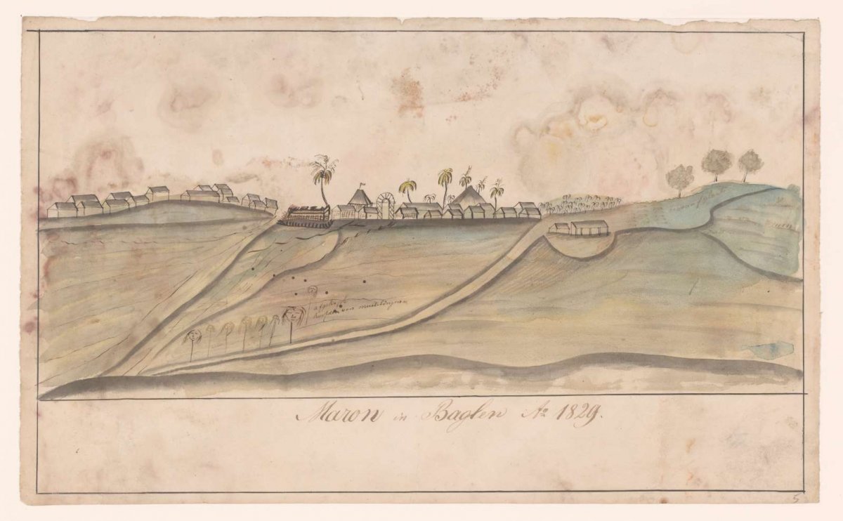 Maron in Baglen, anonymous, 1829
