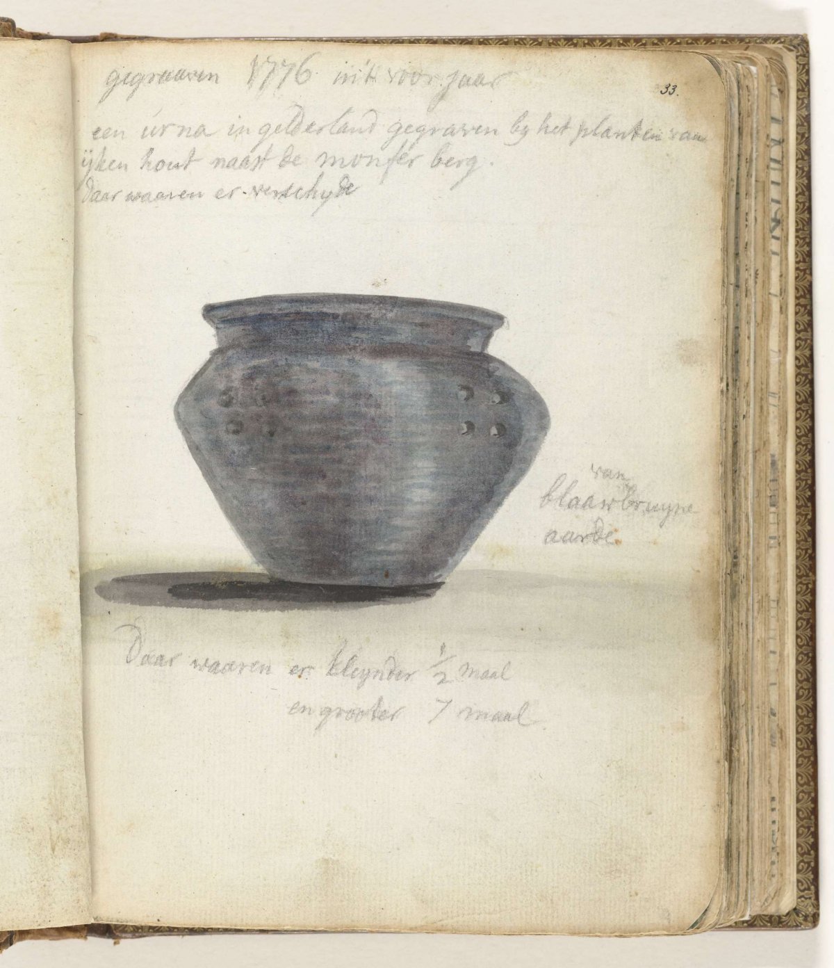 Urn, Jan Brandes, 1776