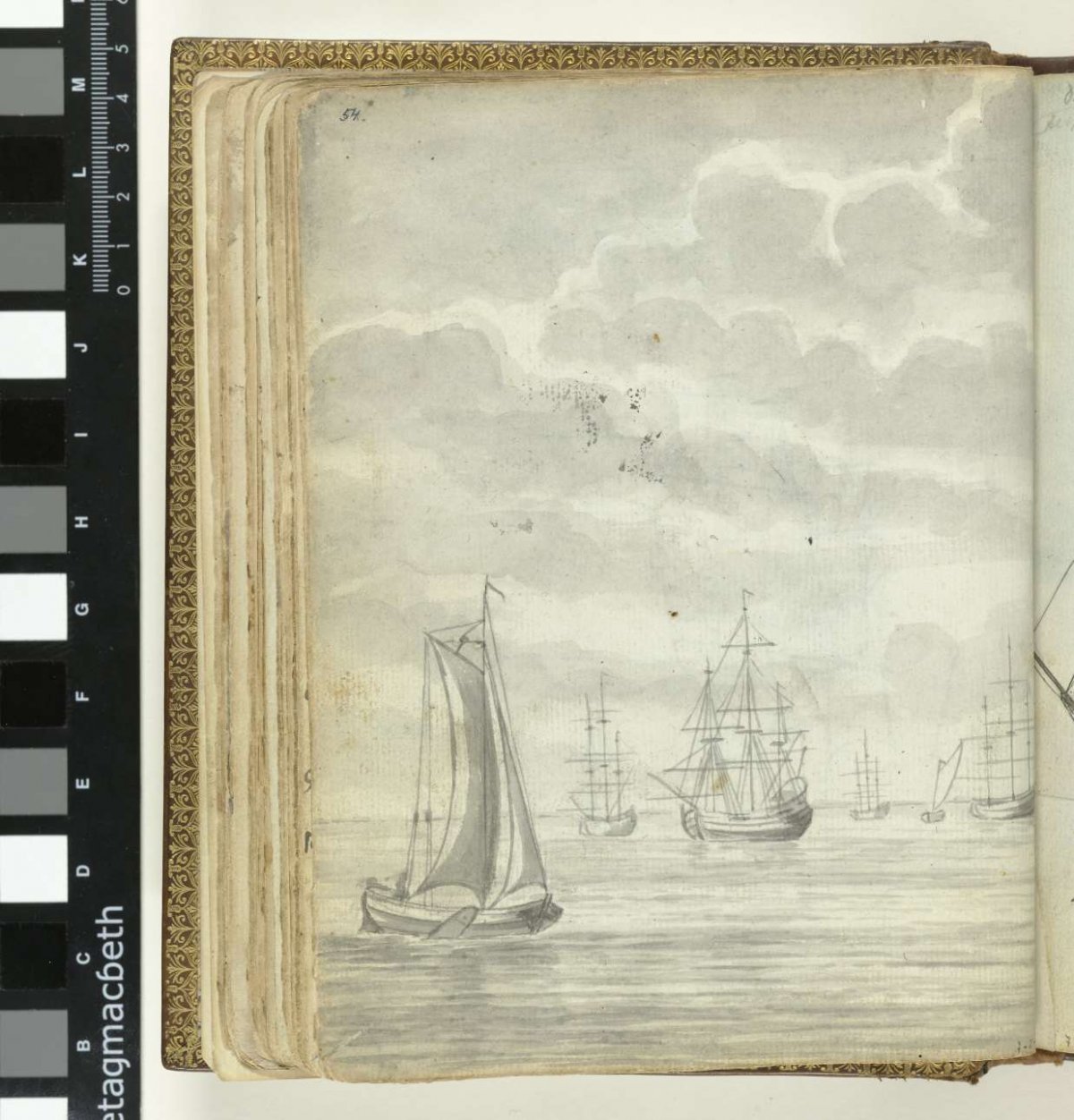 Ships at anchor, Jan Brandes, 1779 - 1787