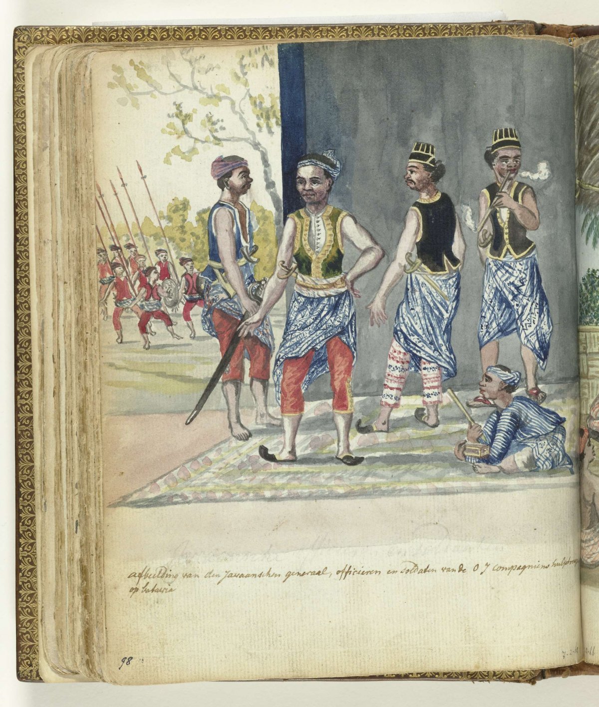 Javanese auxiliaries of the Company, Jan Brandes, 1779 - 1785