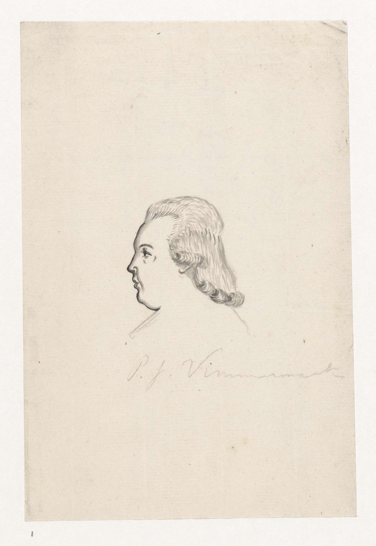 Portrait of Per Johan Wimermark, Jan Brandes, 1796