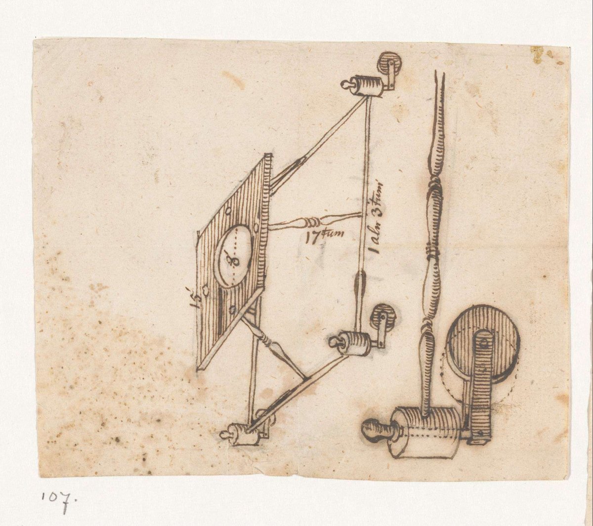 Verrijdbare lens, Jan Brandes, 1787 - 1808