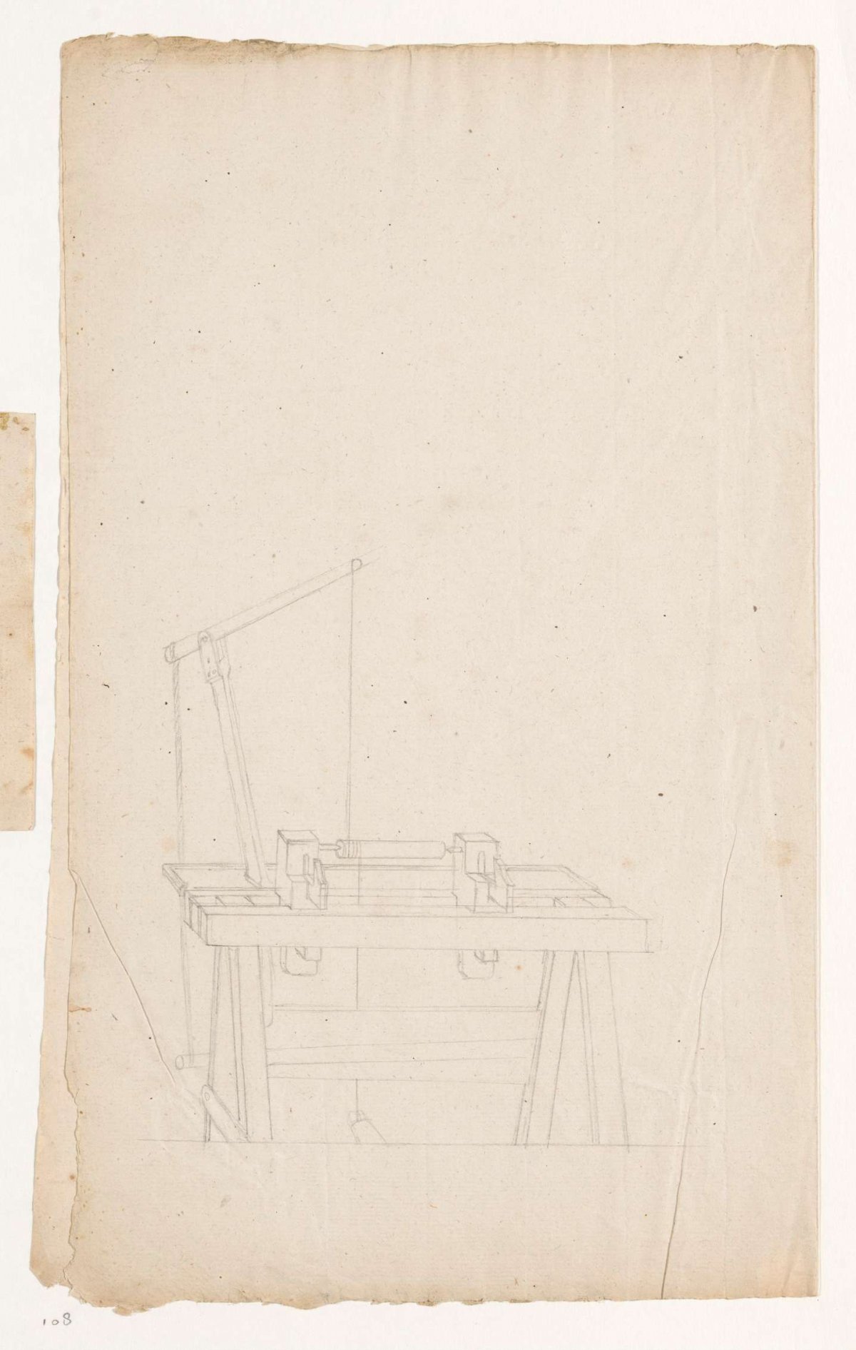 Houten machine, Jan Brandes, 1787 - 1808