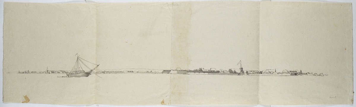 View of Cochin, Jan Brandes, 1785