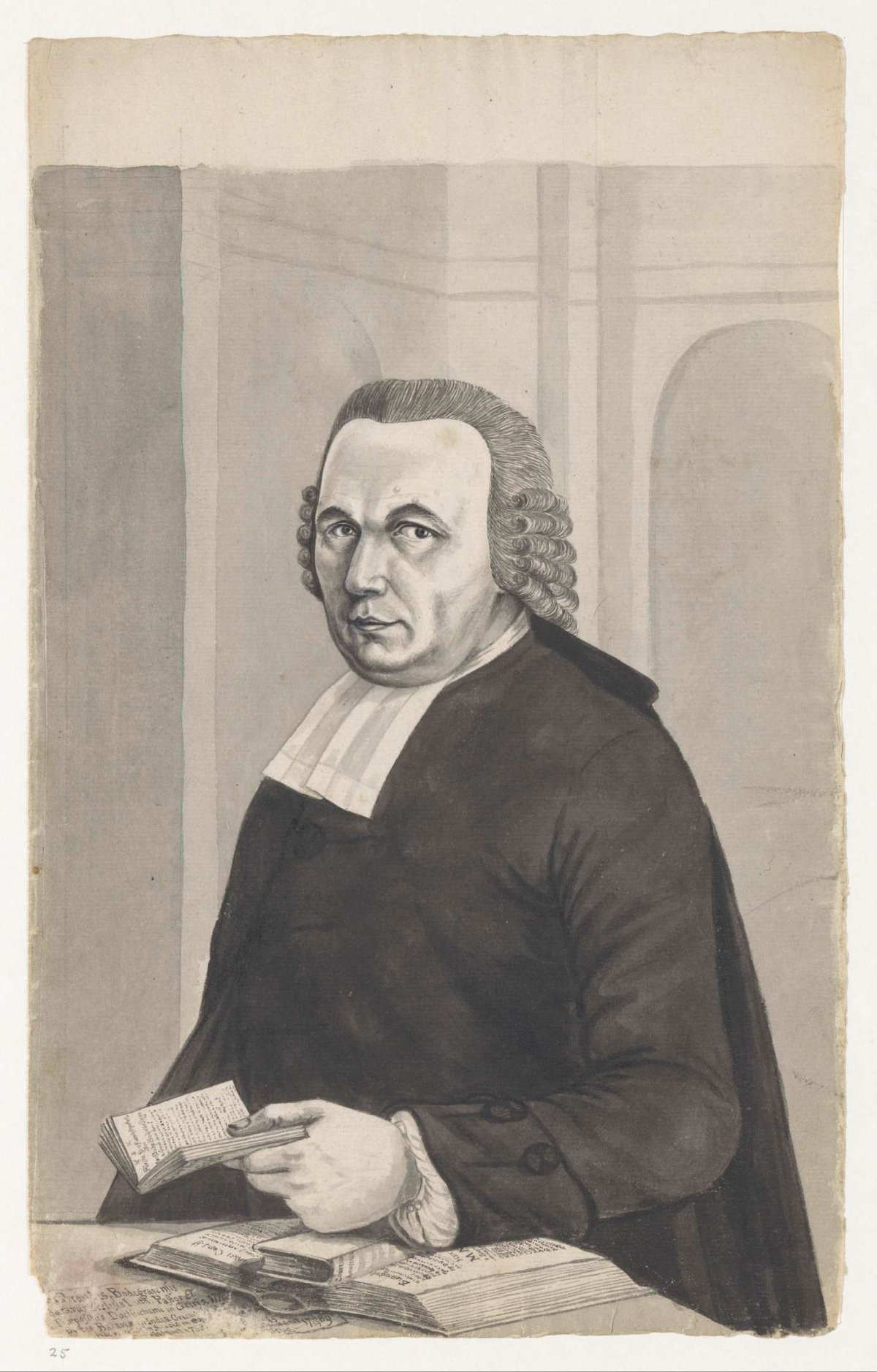 Self-portrait of Jan Brandes 1789, Jan Brandes, 1789