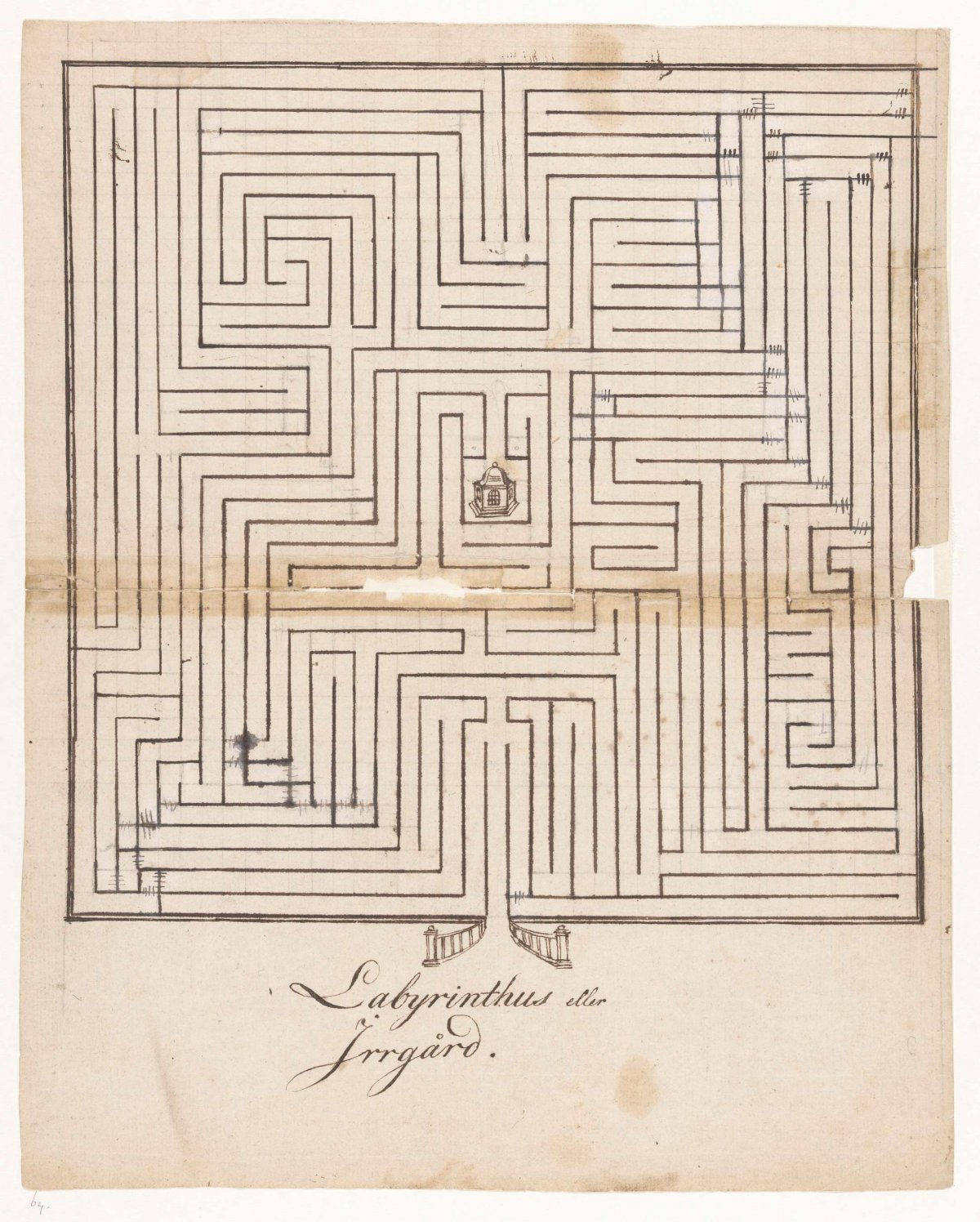 Labyrint, Jan Brandes, 1788 - 1808