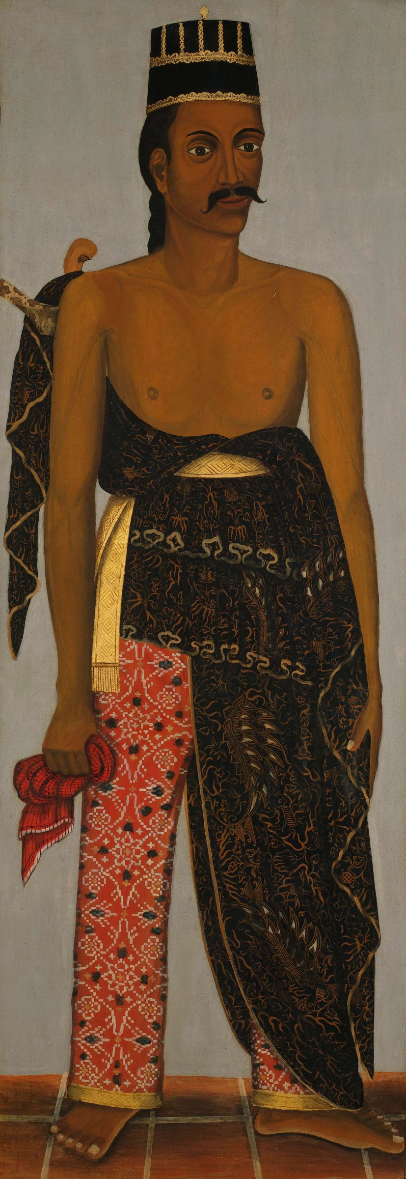 Javanese Court Officials, anonymous, c. 1820 - c. 1870