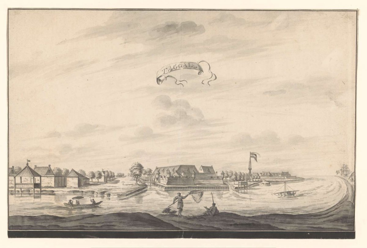 View of Tegal, A. de Nelly, 1762 - 1783