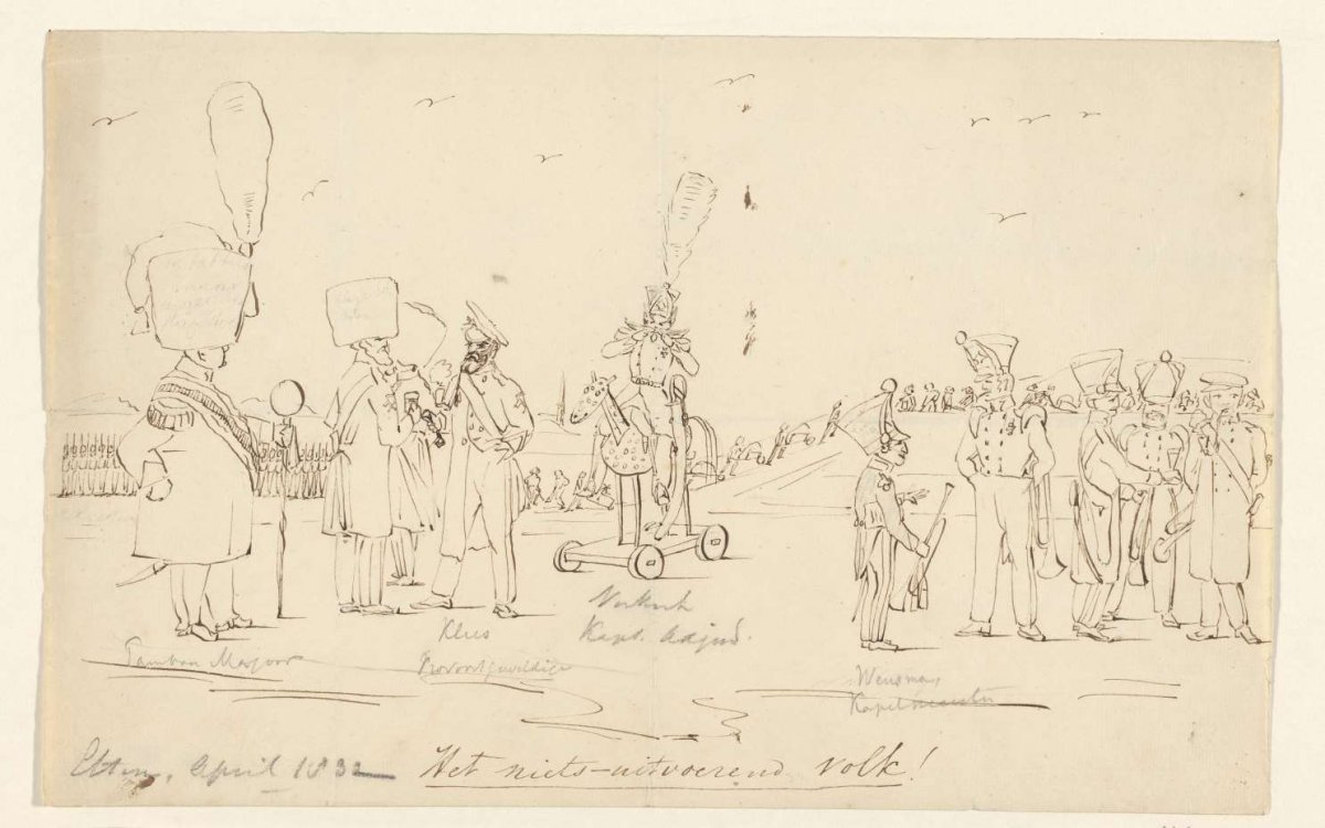 The nothing-executing people!, anonymous, 1832