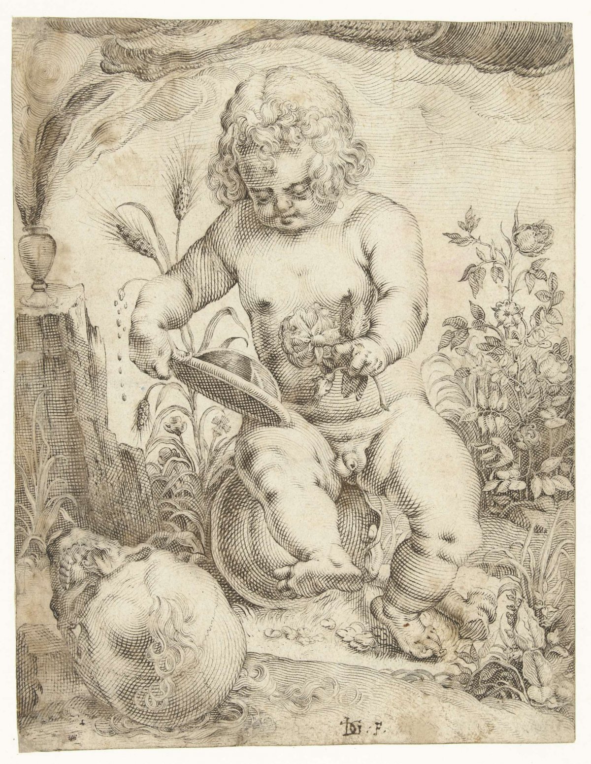 Vanitas, Jacques de Gheyn (II), 1580 - 1595