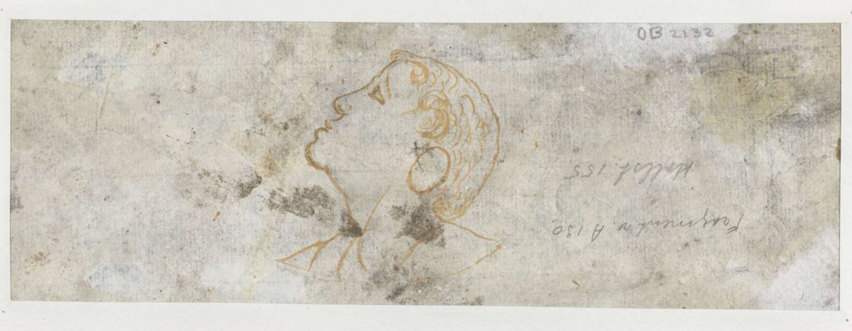 Head of a man, anonymous, 1500 - 1700