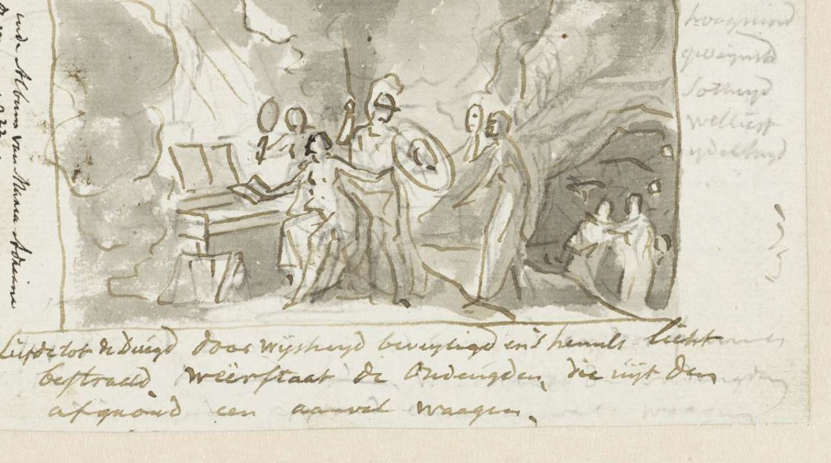 Love of Virtue confirmed by Wisdom, Jurriaan Andriessen, 1804