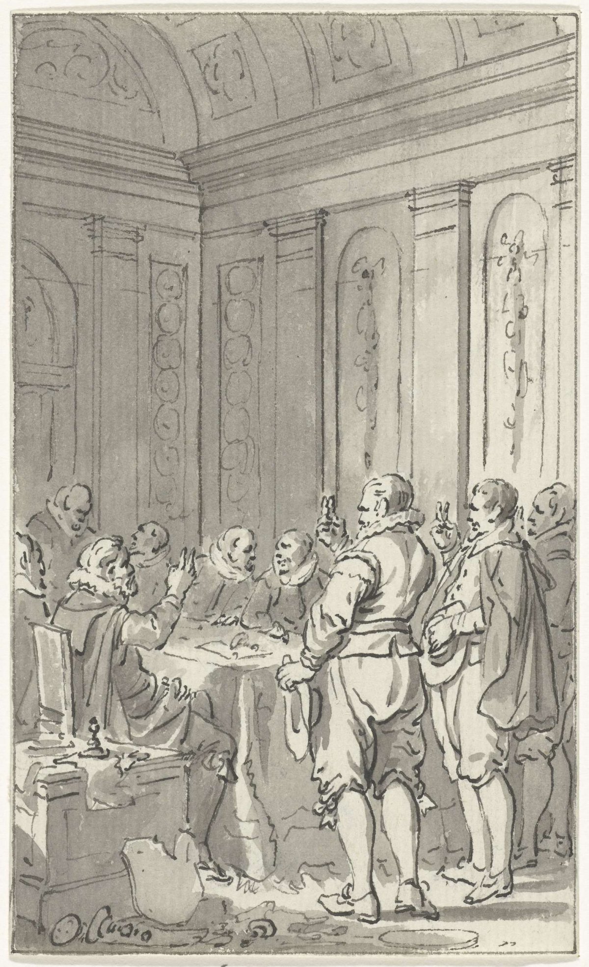 States' renunciation of Philip II, 1581, Jacobus Buys, 1784 - 1786
