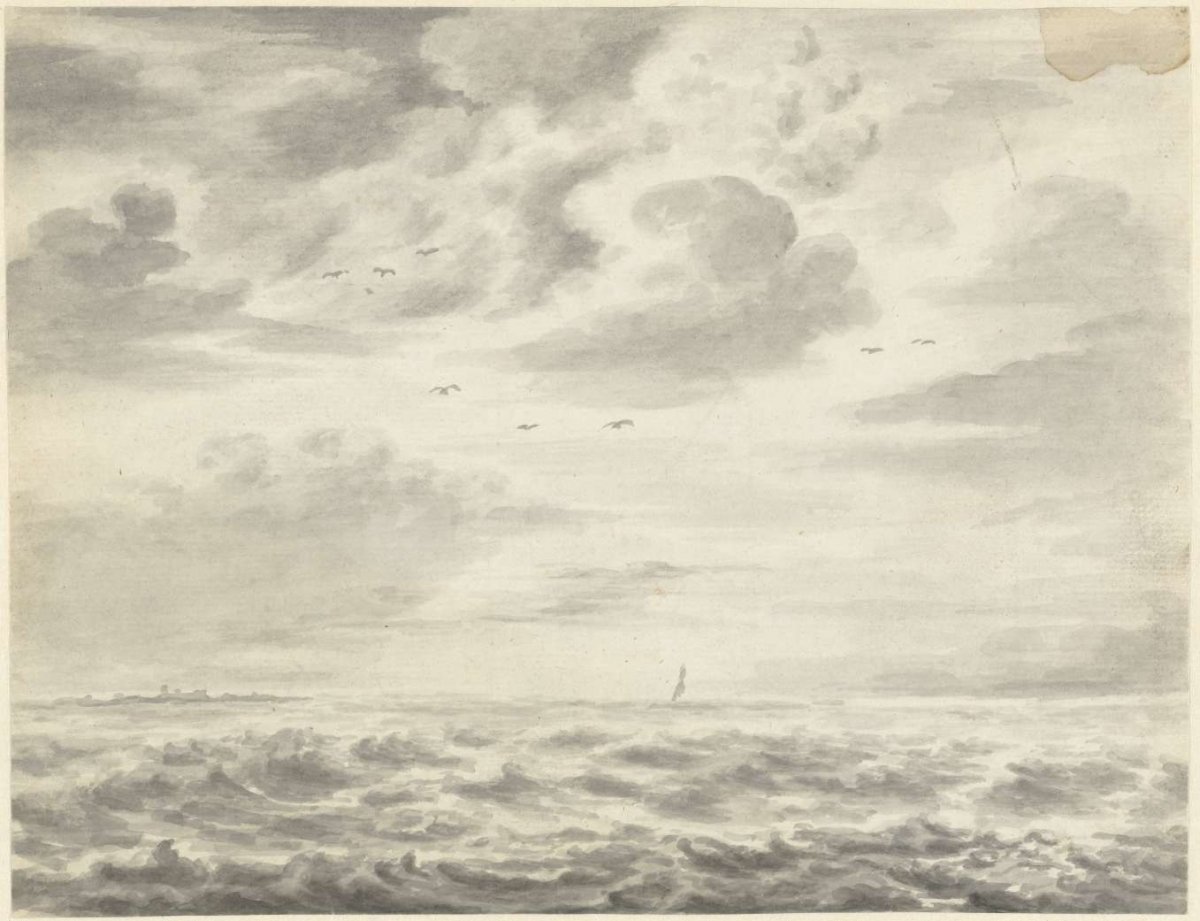 Seascape, Pieter Idserts, 1708 - 1781