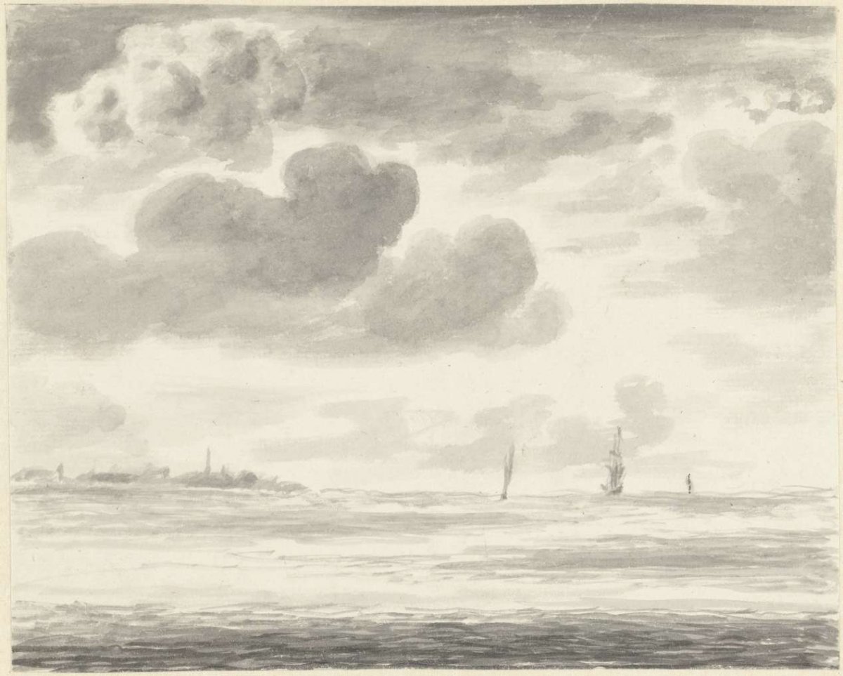 Seascape, Pieter Idserts, 1708 - 1781