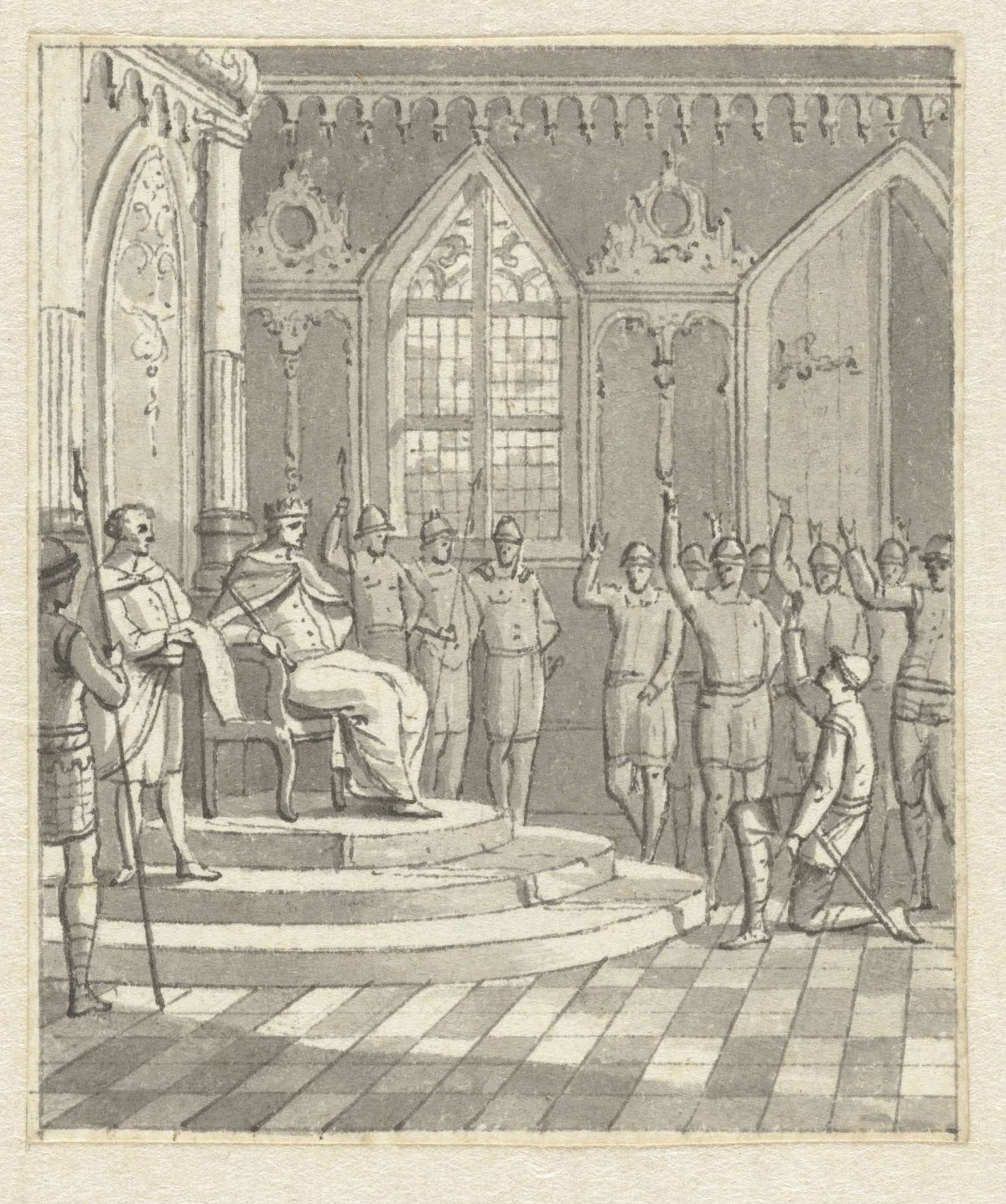 In 't Jaar 801, anonymous, c. 1789 - c. 1810