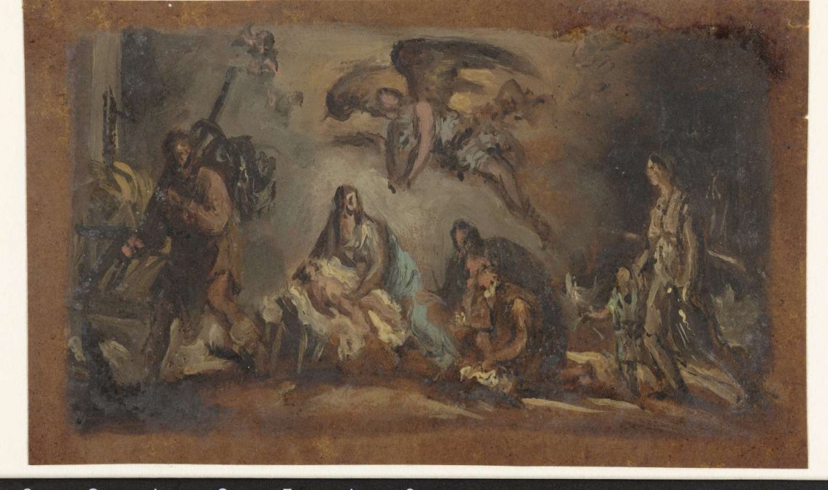 Adoration of the shepherds, anonymous, 1700 - 1800