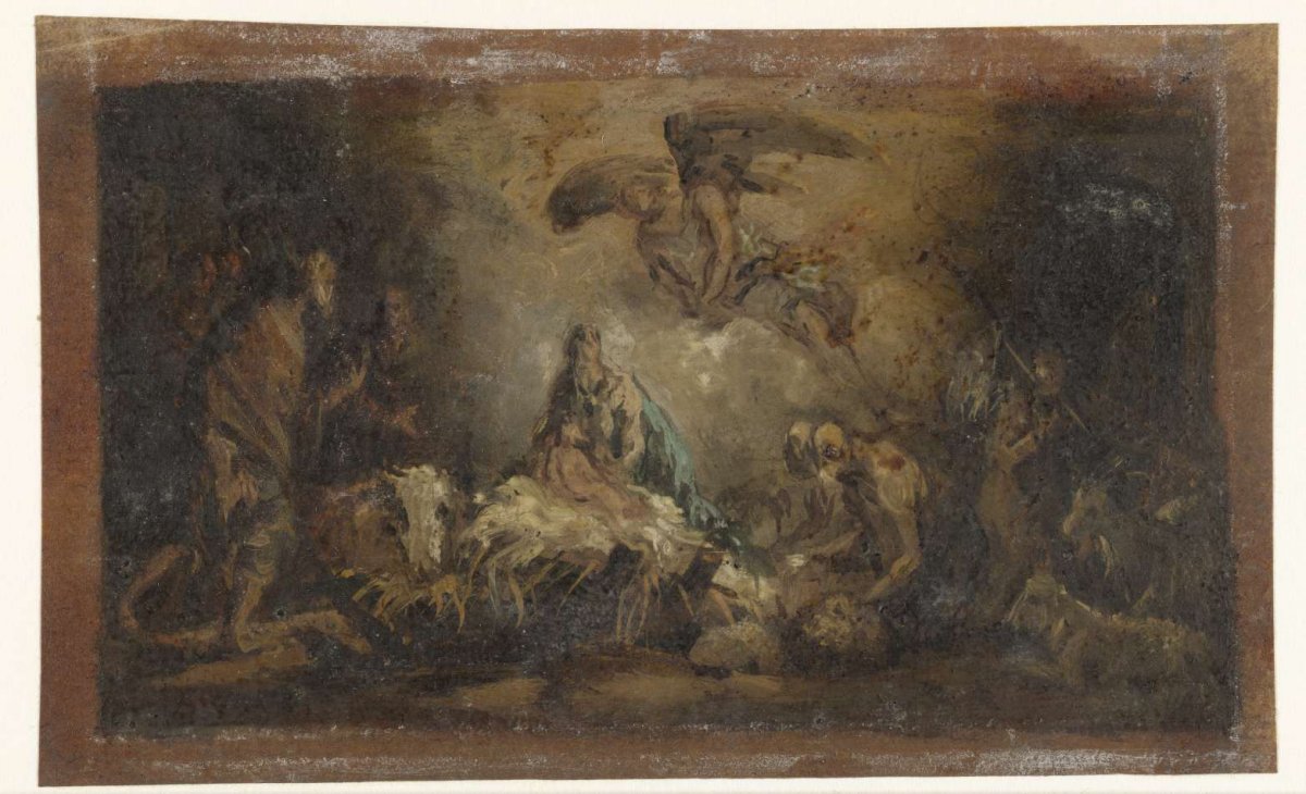 Adoration of the shepherds, anonymous, 1700 - 1800