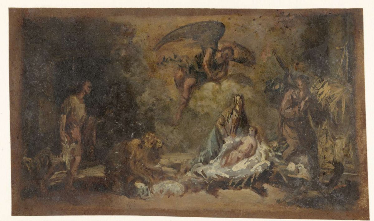 Adoration of the shepherds, anonymous, 1700 - 1800