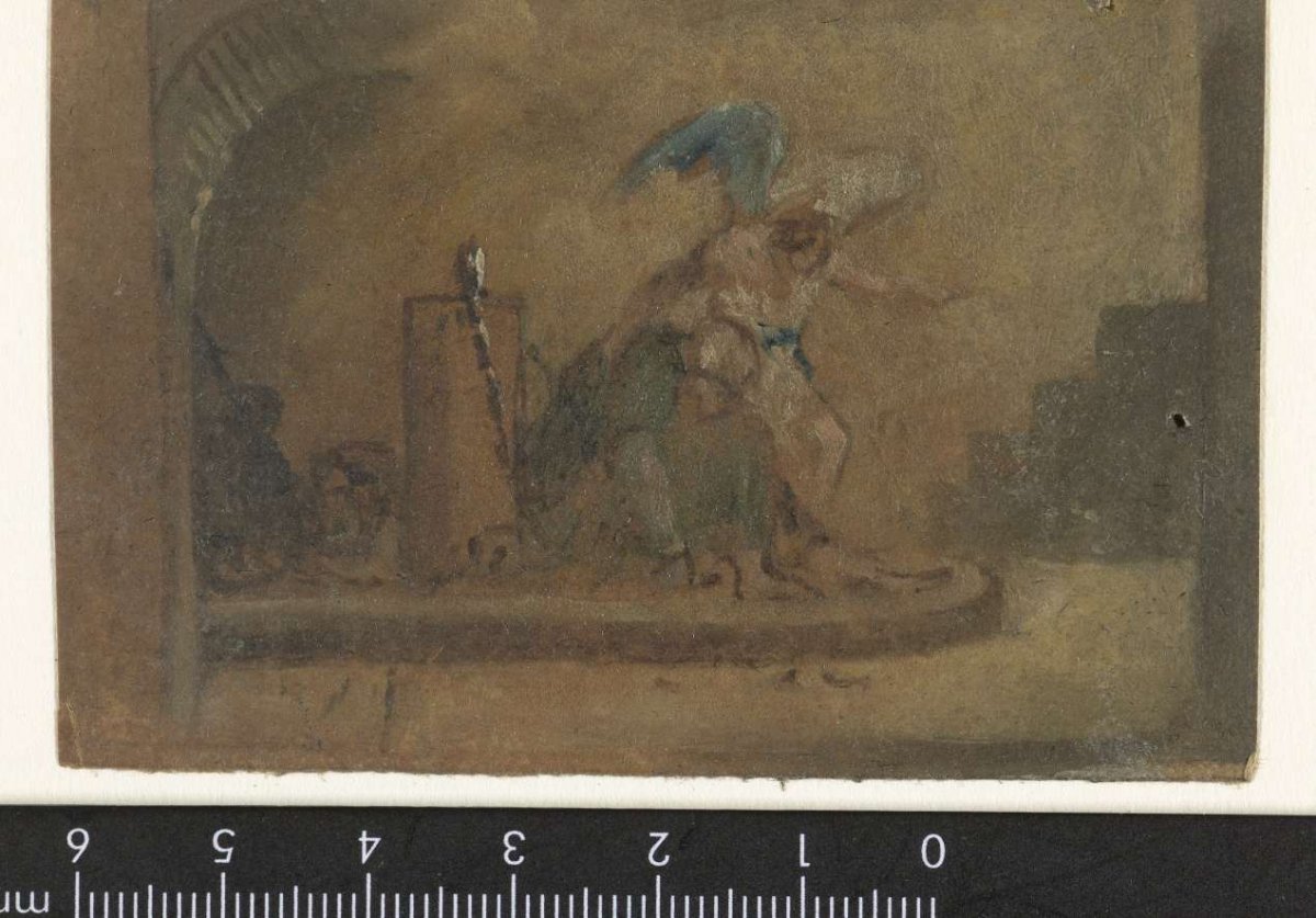 The angel with Peter in captivity, anonymous, 1700 - 1800