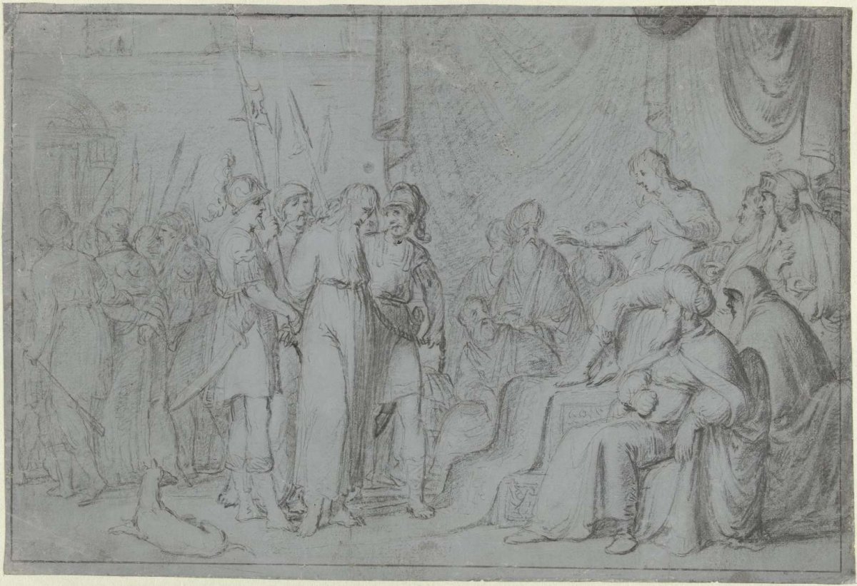 Led the elders in turn before Daniel, anonymous, 1600 - 1699