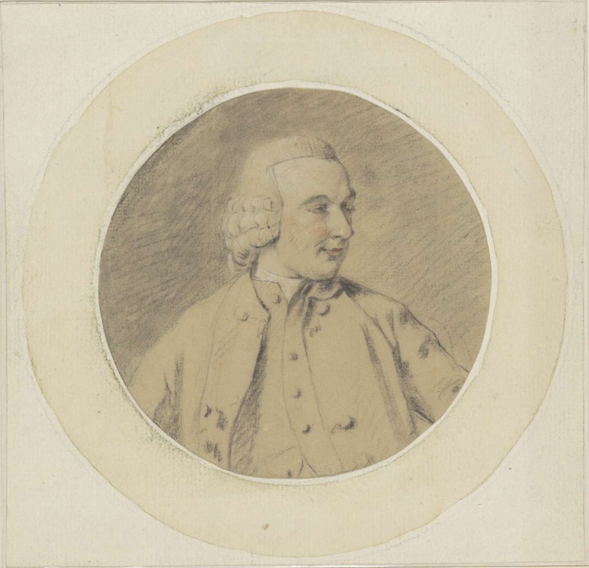 Portrait of Jan Punt, anonymous, 1721 - 1779