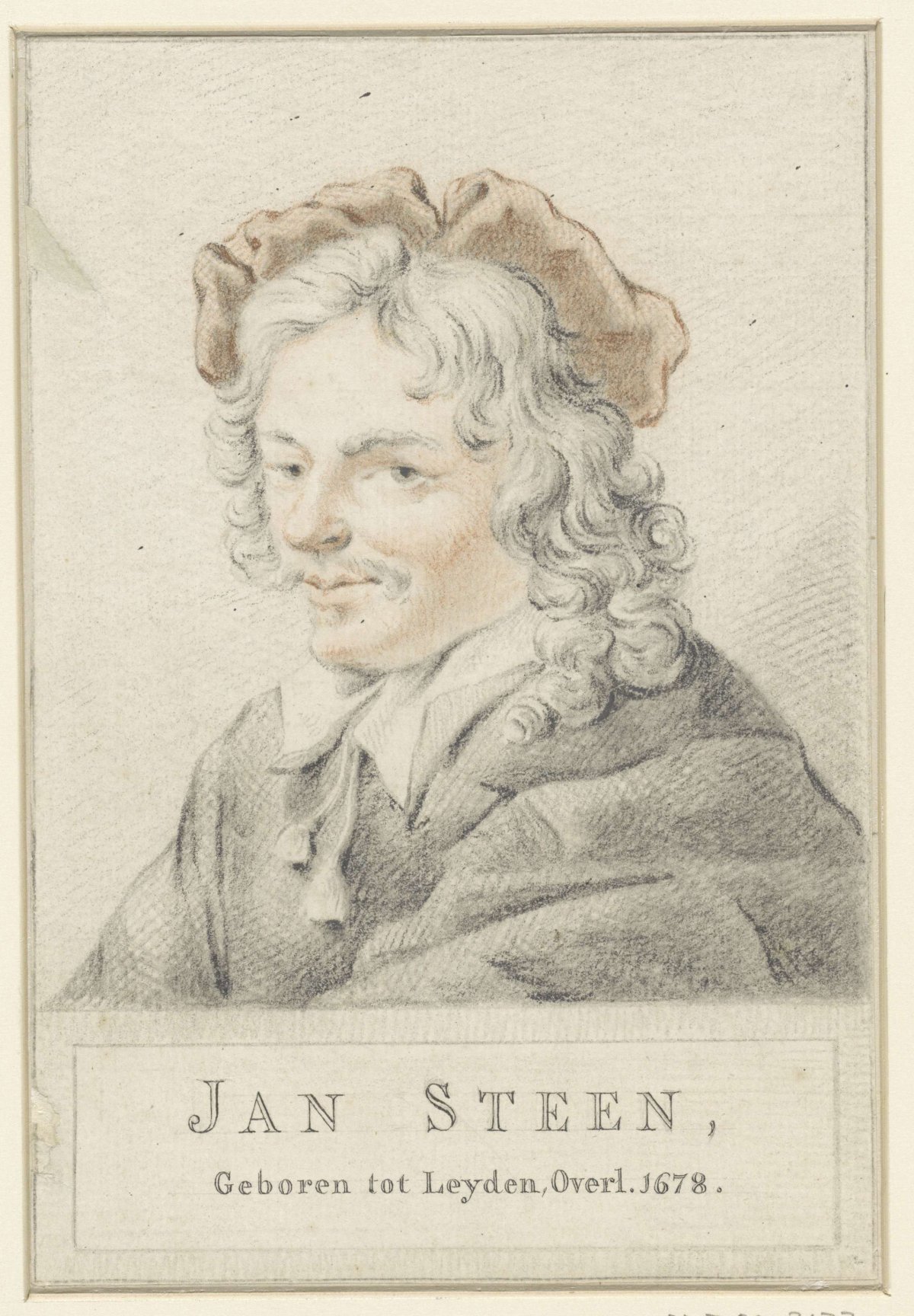 Portrait of Jan Steen, anonymous, 1623 - c. 1625