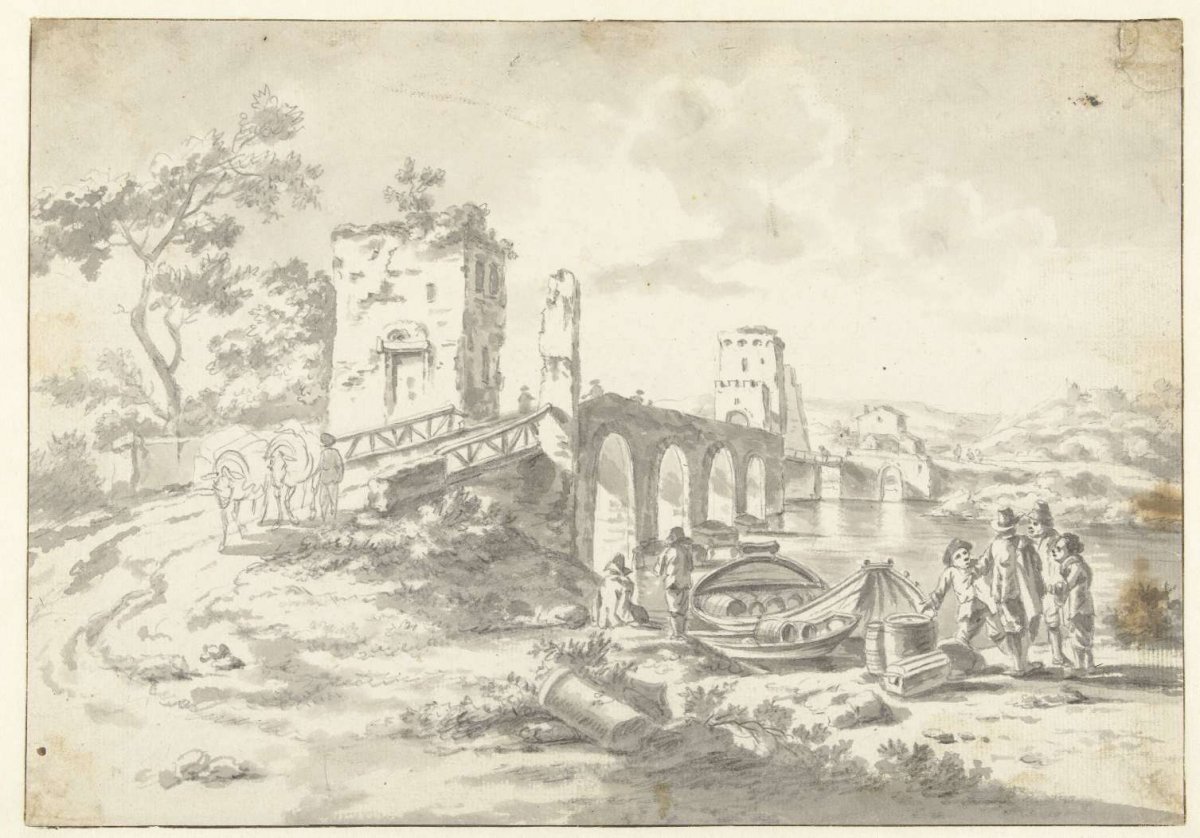 Ponte Molle, Jan Both, 1628 - 1652