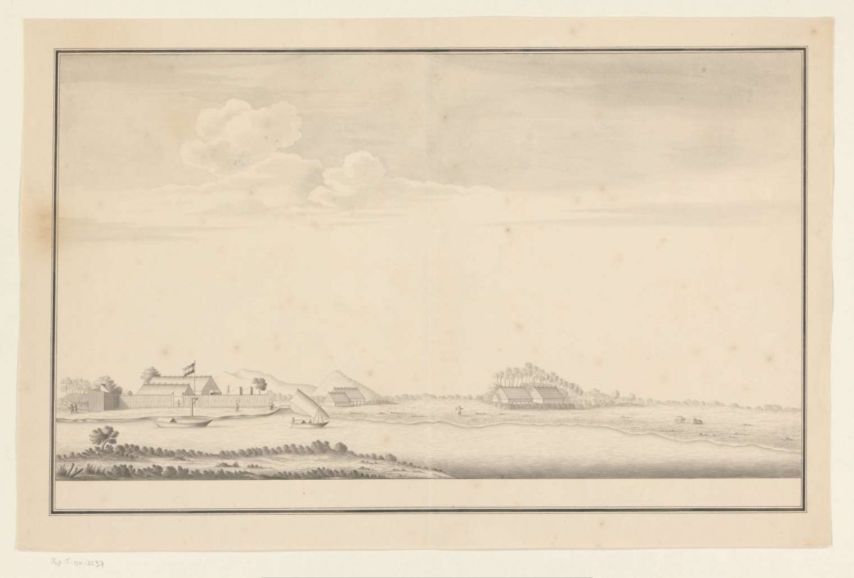 View of Fort Valkenburg, anonymous, c. 1750