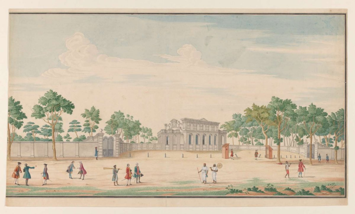 De Uytvlught Country House, Colombo, B. van Lier, c. 1750