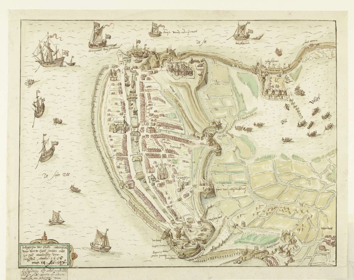 Siege of Medemblik, 1588, anonymous, 1588