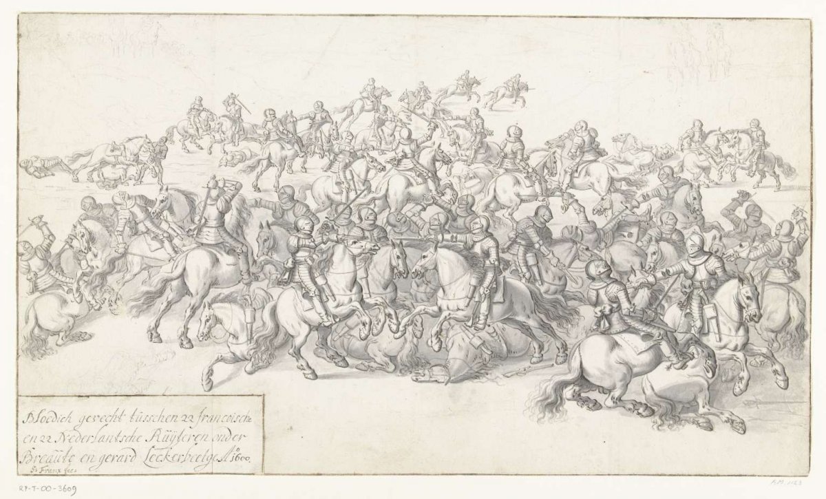 Battle of Lekkerbeetje, 1600, anonymous, 1600 - 1699