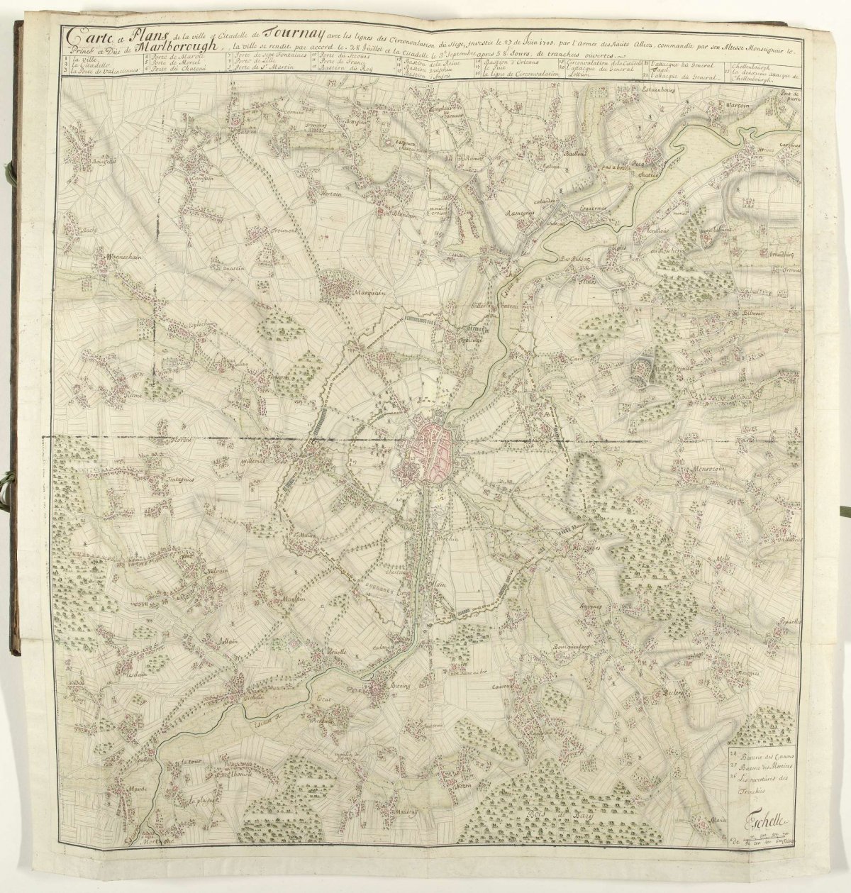 Siege of Tournai, 1709, Samuel Du Ry de Champdoré, 1709