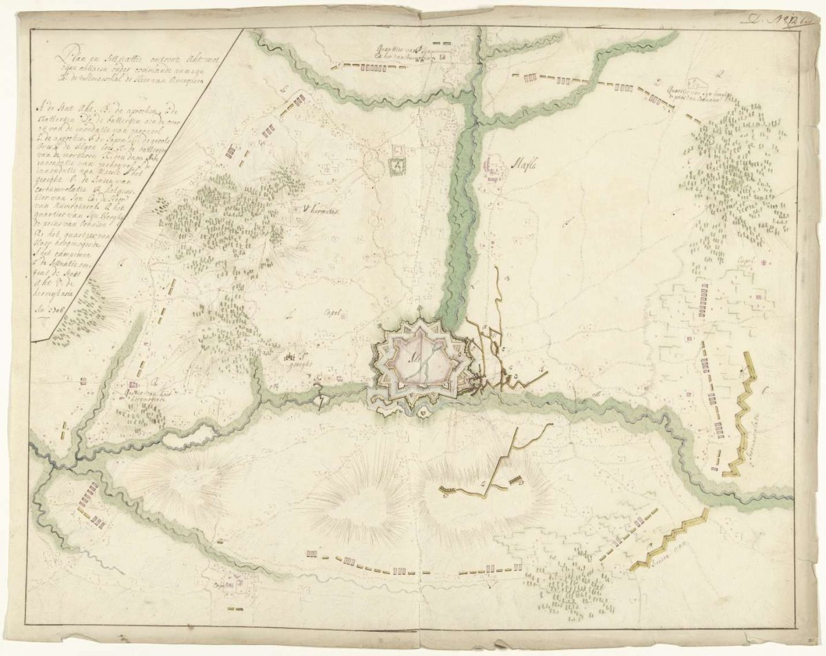 Siege of Ath, 1706, Samuel Du Ry de Champdoré, 1706