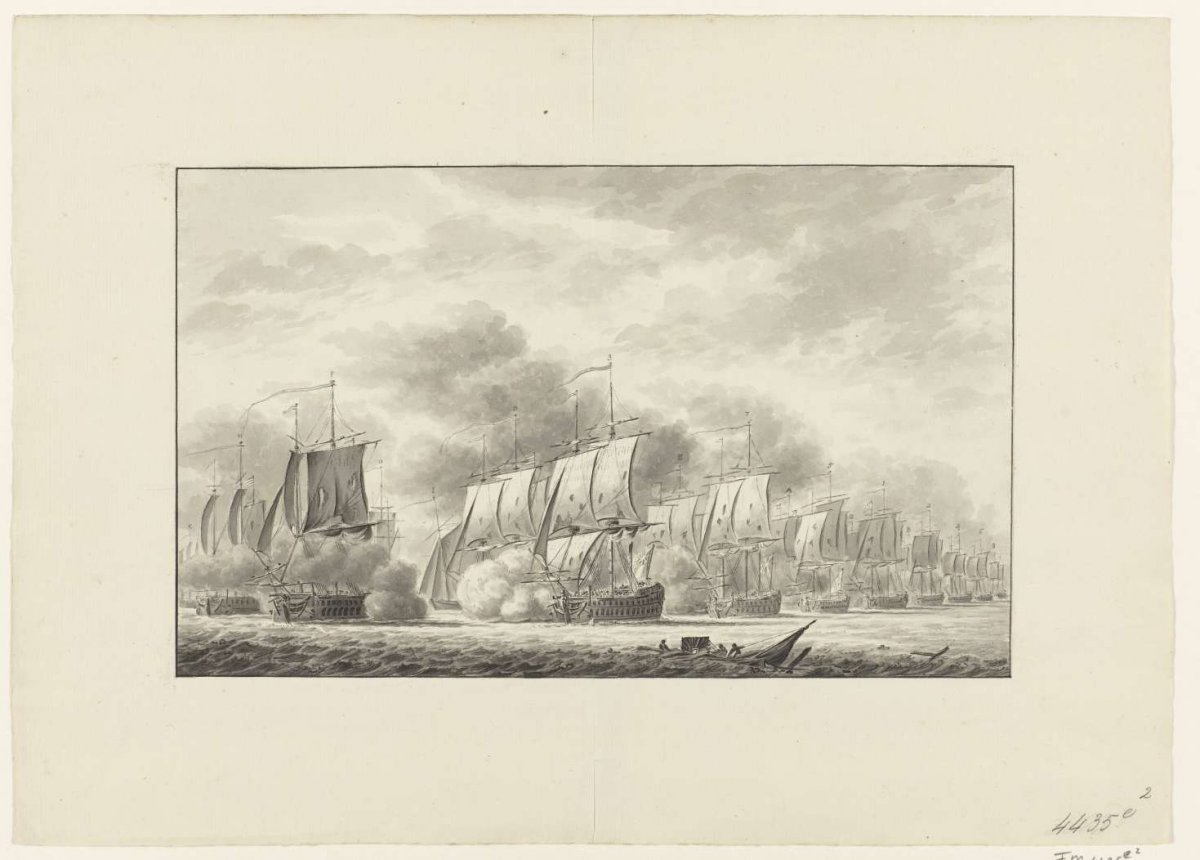 Naval Battle of Dogger Bank, 1781, anonymous, 1781 - 1784
