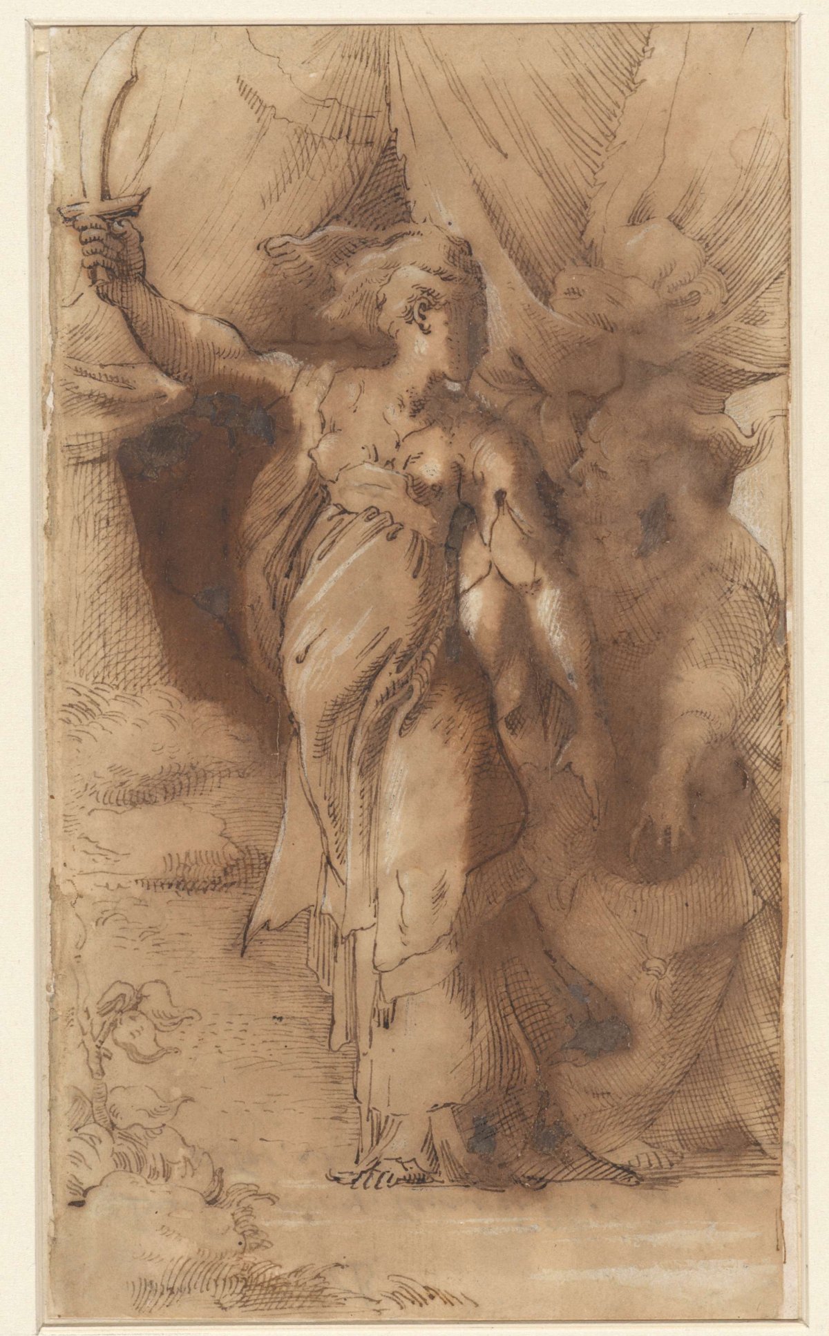 Judith with her maidservant, anonymous, 1525 - 1620