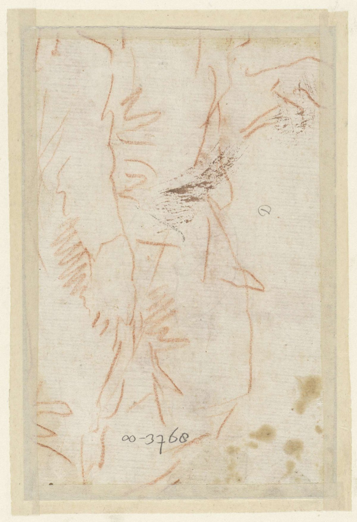 Hull of a walking man, Bartolomeo Schedoni, 1588 - 1615