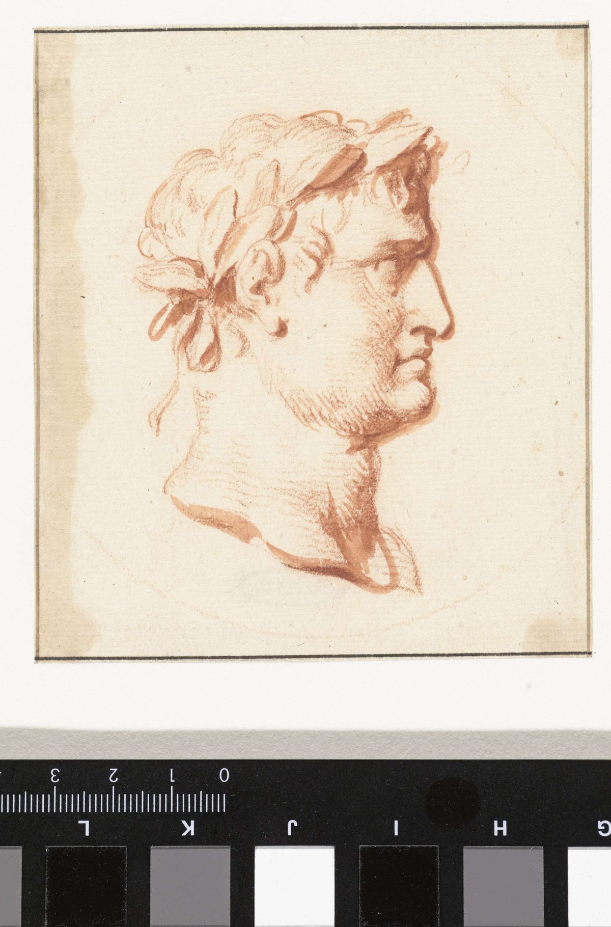 Portrait head of Roman emperor, probably Nero, Peter Paul Rubens, 1587 - 1640