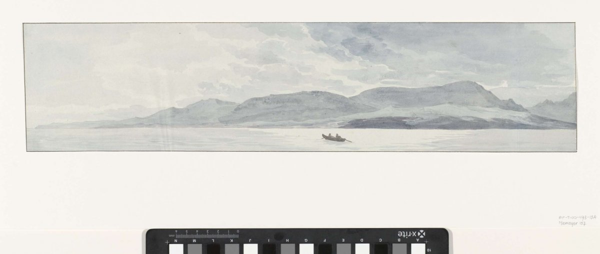 View of the cape of Bruzzano and the tip of Cape Spartivento, Louis Ducros, 1778