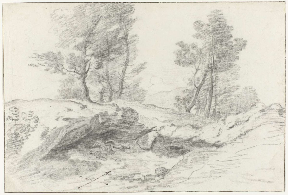 Grotte delle Capre on the border near Nemorosa and Fredda, Louis Mayer, 1778