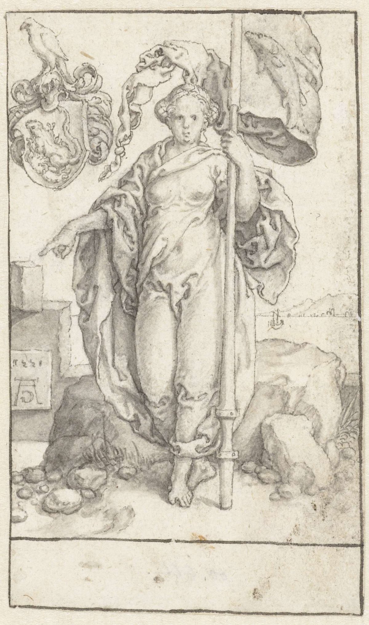 Gematigdheid, Heinrich Aldegrever, 1551