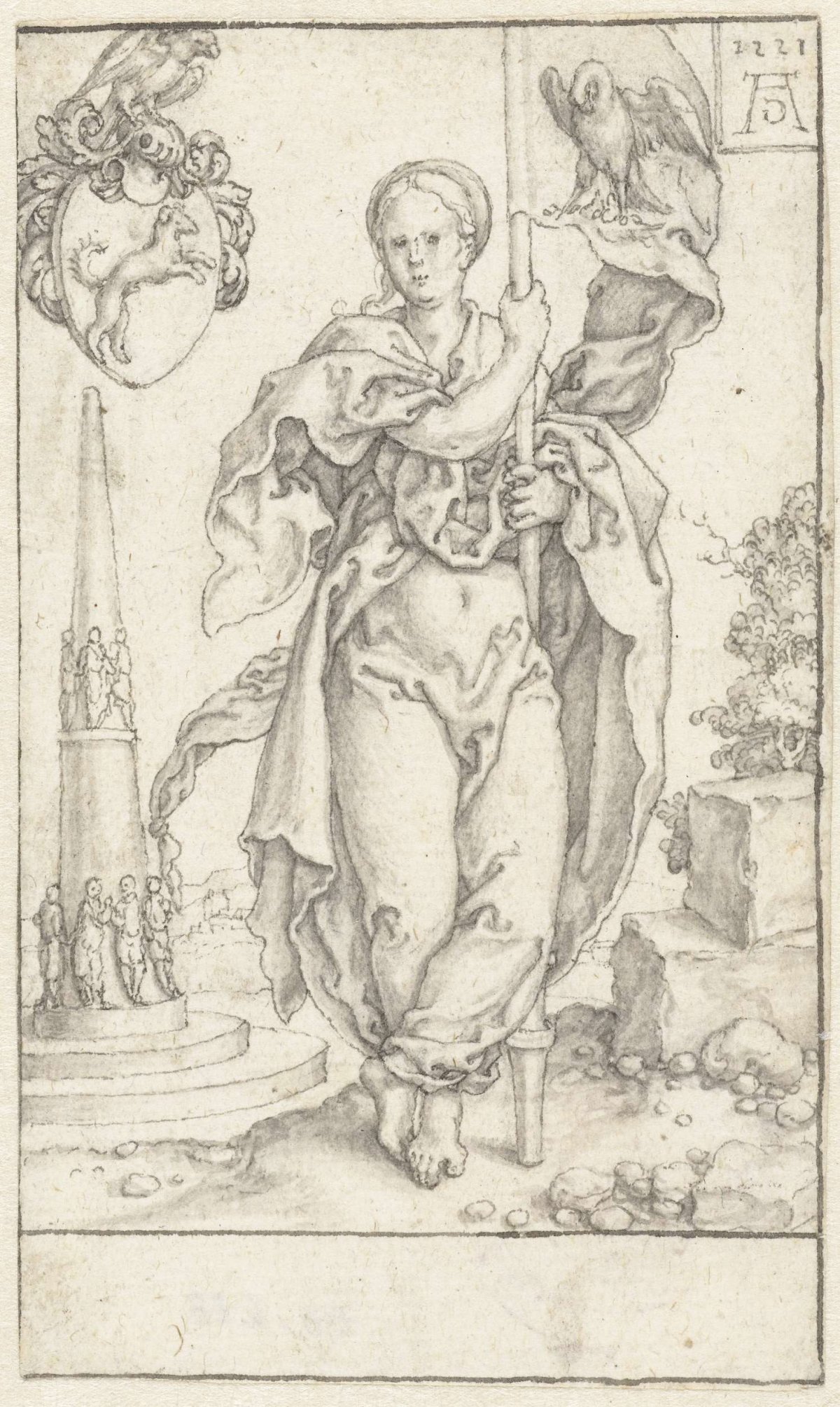 Naastenliefde, Heinrich Aldegrever, 1551
