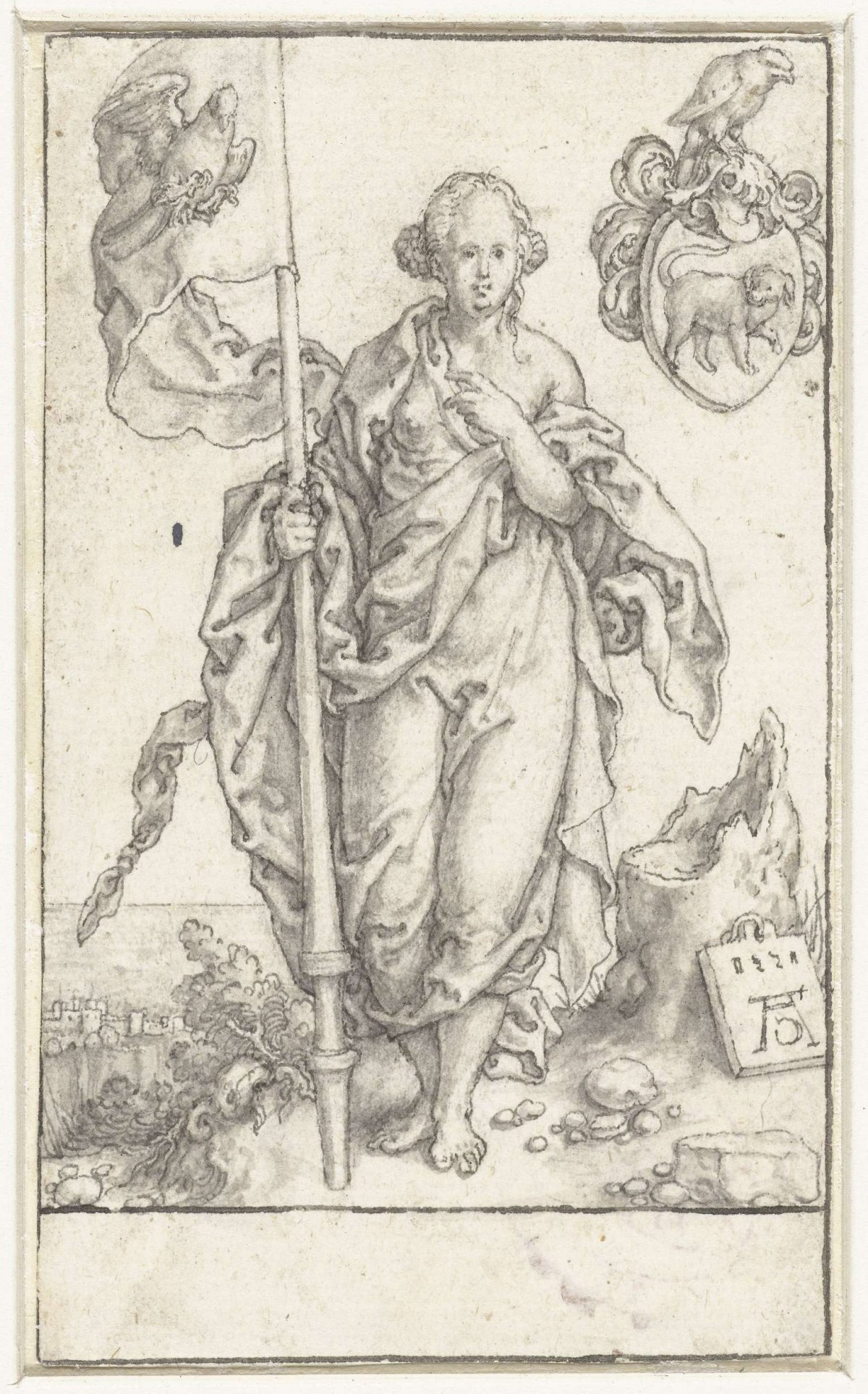 Geduld, Heinrich Aldegrever, 1551