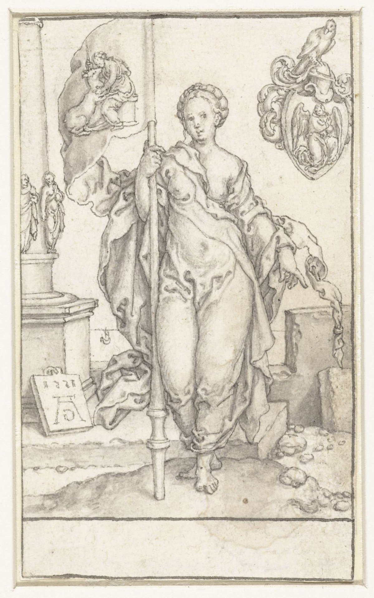 Kuisheid, Heinrich Aldegrever, 1551